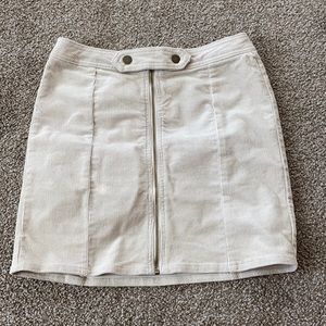 Corduroy skirt